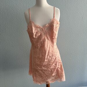 Victoria's Secret Vintage Y2K Lace Cami Slip Dress Size Large